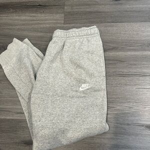 Nike Heather Grey Men's Logo Joggers